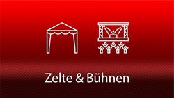Zelte, Bühnen & Heizung